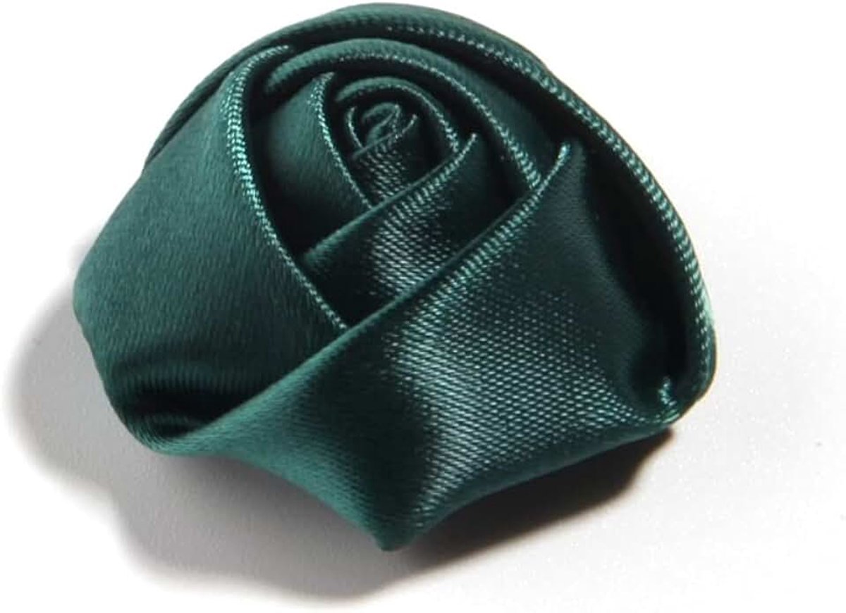 Kunstbloemen,rozenknoppen,satijnen rozen,applicaties,bloemenpatches om te knutselen,patches,decoratieve rozen,stoffen rozen,doe-het-zelf accessoires,huis,donkergroen