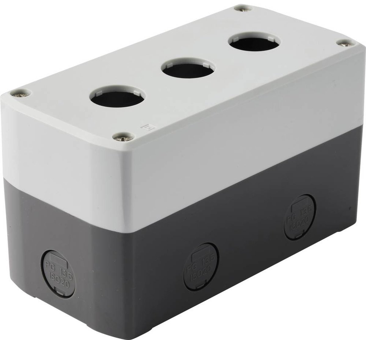 TRU COMPONENTS TC-BXB-3/22/W TC-14807676 (l x b x h) 150 x 75 x 85 mm Wit 1 stuk(s)