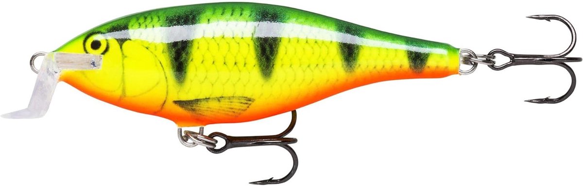 Klassiek Visaas - Drijvend Kunstaas Wobbler - Vissen in Zoetwater - Balsa Hout Constructie - 9 cm/12 g - Fire Tiger