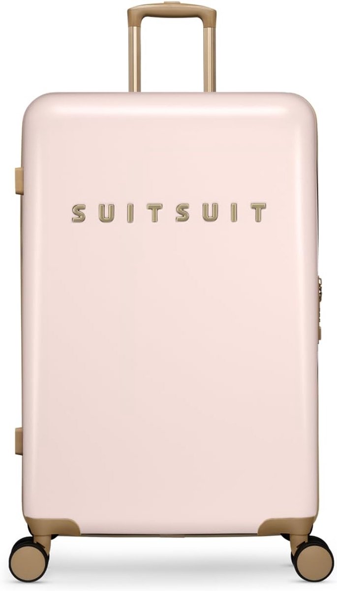 Cabin suitcase 55 x 35 x 20 cm - hardcase - lightweight met TSA slot - perfect voor korte trips - SnelShoppen