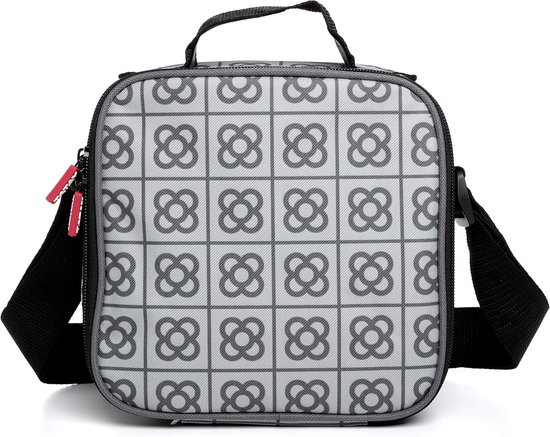 Koeltas - Lunchtas - Eten Meenemen - Isolerende Voedselbewaring - 3 Liter - Grijs — afbeelding 5