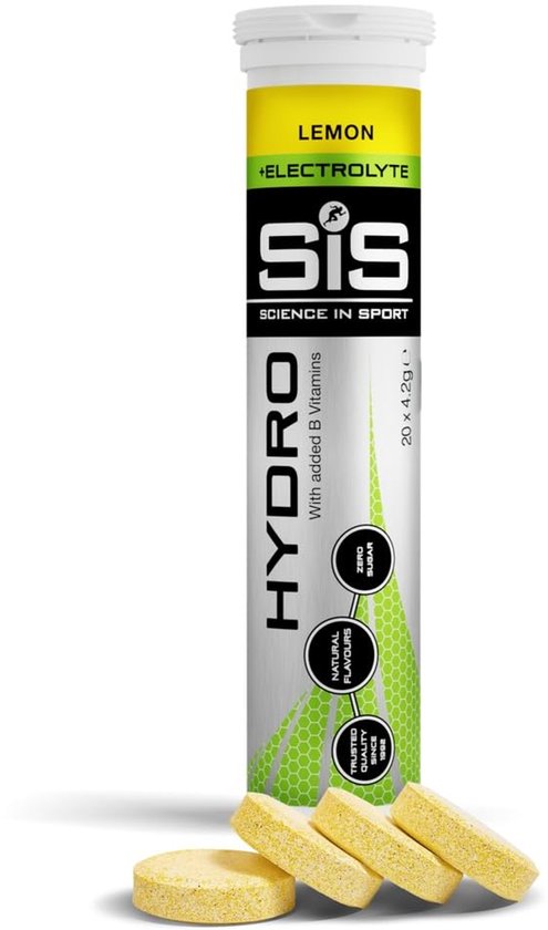 SiS Go Hydro Bruistabletten Lemon 20 tabletten