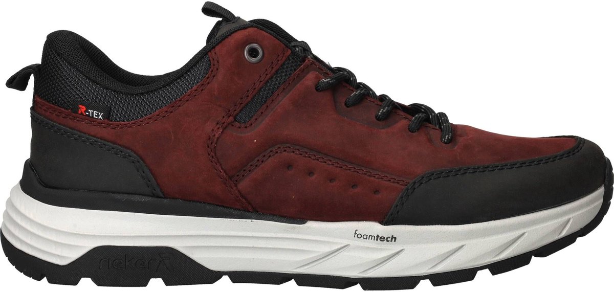 Rieker TEX Sneakers - Heren - Rood - Maat:43