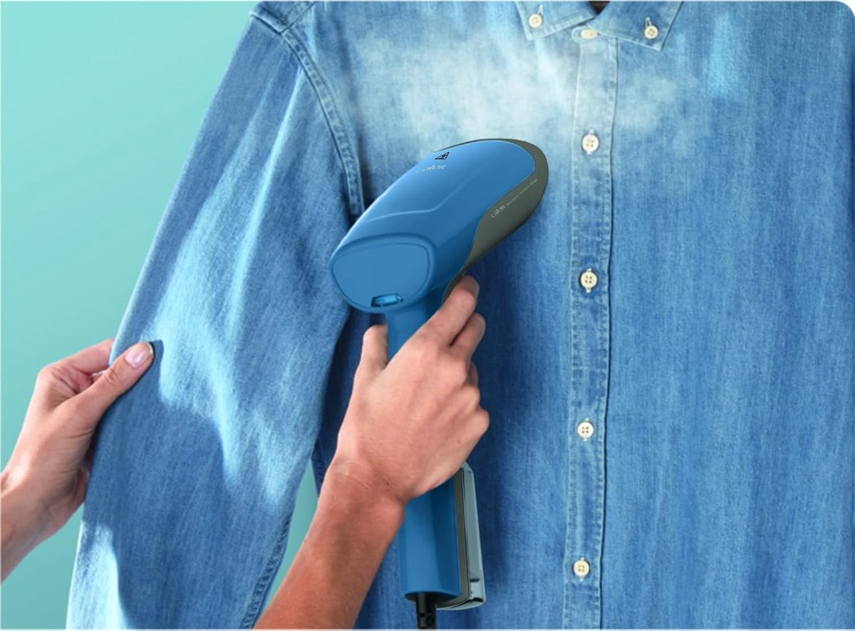 Kledingstomer - Handstomer Reisstomer - Kreukels Verwijderen - Supersnelle Opwarmtijd - 1300 Watt - Wit