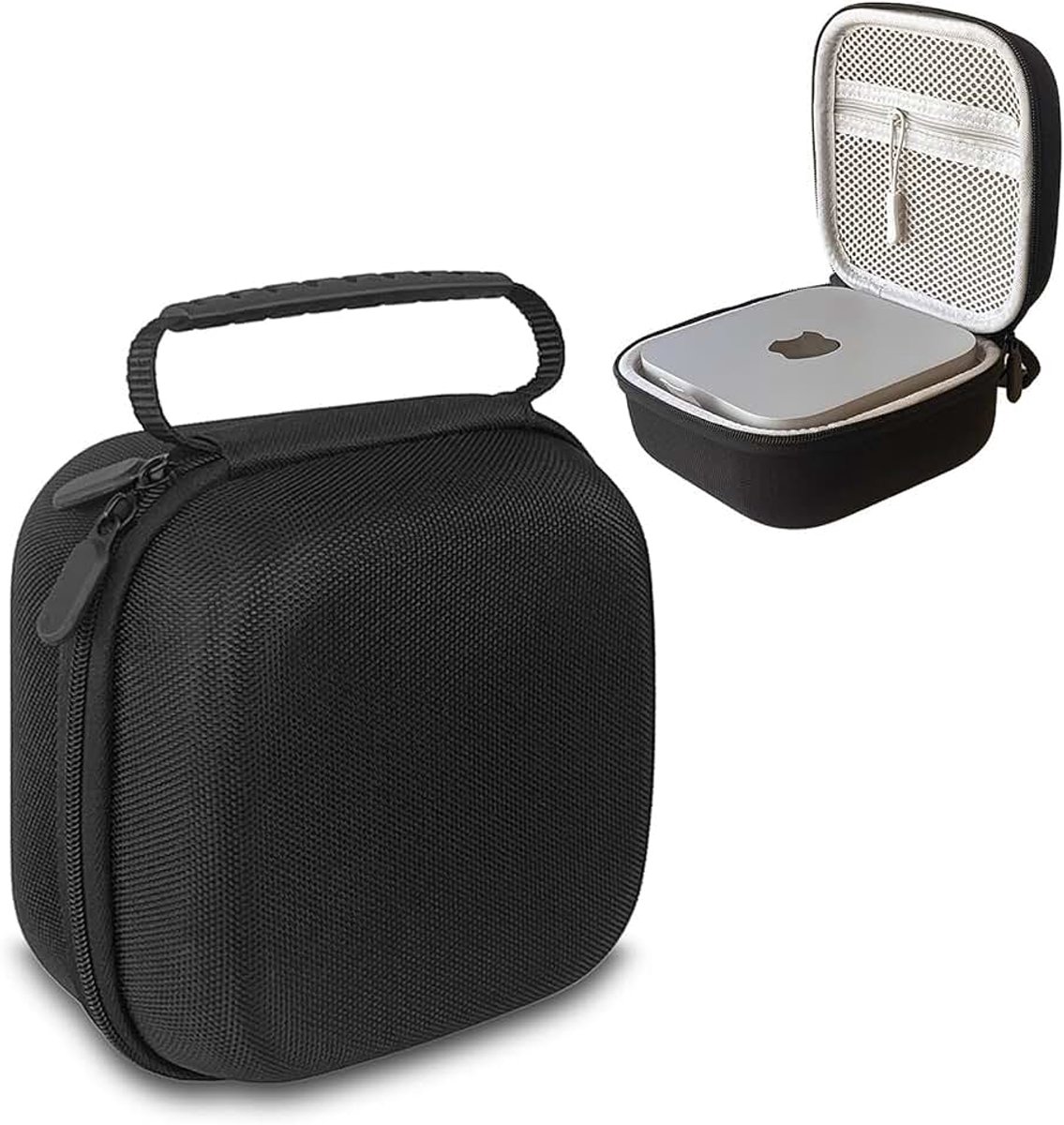 Beschermhoes voor Apple Mac Mini M4/M4 Pro, harde draagtas, beschermende opbergdoos, compacte en draagbare organizer voor reizen en kantoor