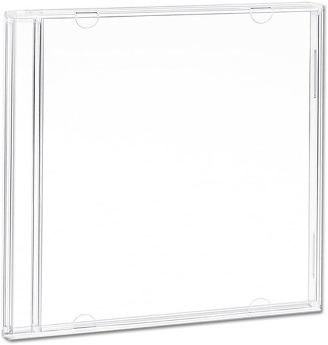 CD Hoesjes Set van 10 - Vervangende CD Doosjes - Standaard Formaat 141 x 124 x 10.4 mm - Zonder Trays - Perfect voor Beschadigde Albumhoezen - Hoogwaardige Bescherming - Cd Dozen