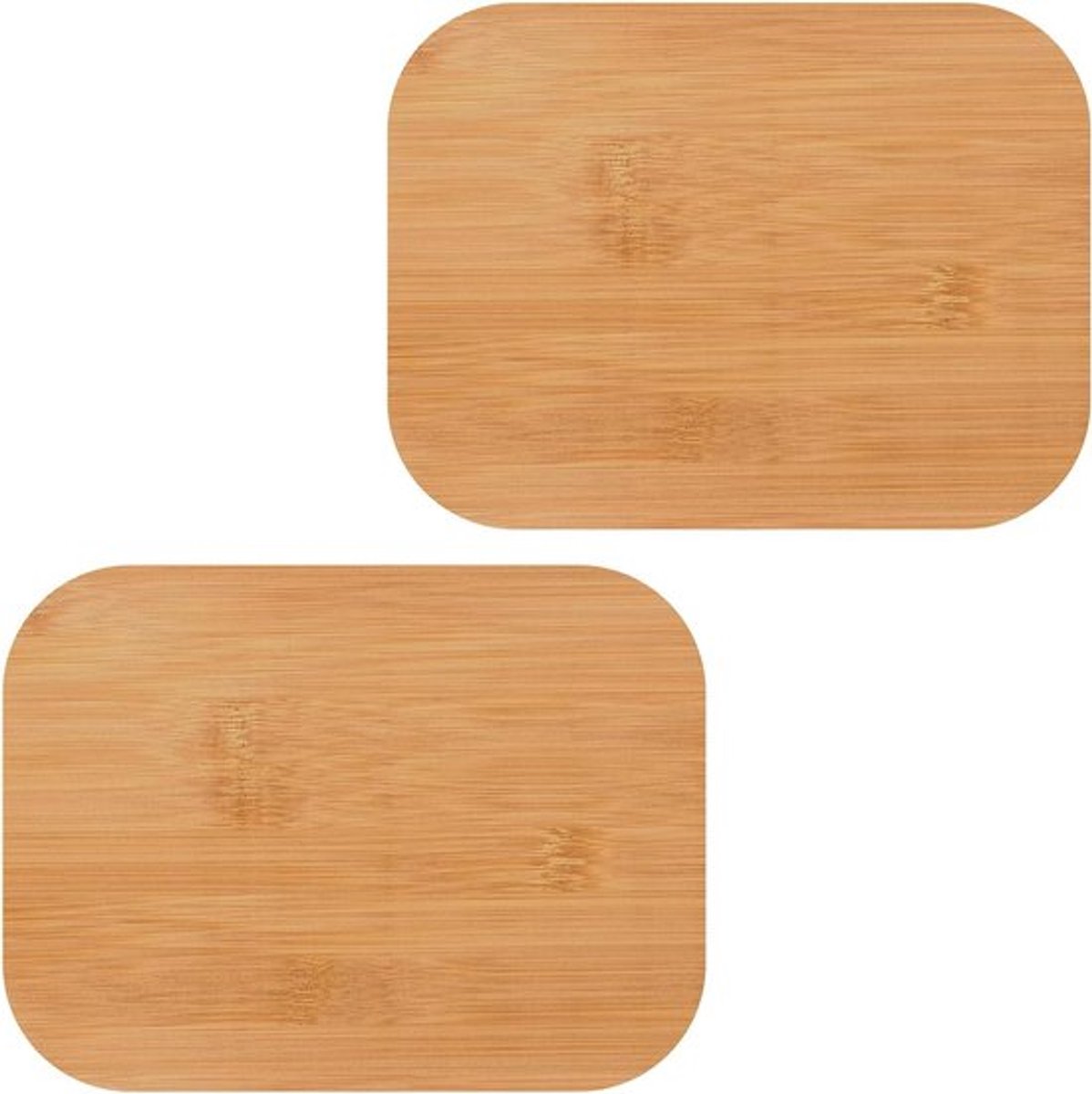 - Luchtdichte rechthoekige houten deksels - Siliconen ring - 20 x 16,5 cm - Voedselopslag - Glas - Containers - Vervanging - Compatibel met 7211-PC - 2 stuks