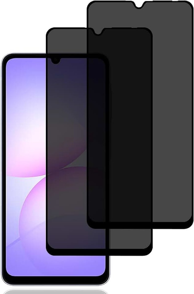 Screen Protector voor Samsung Galaxy A07 [2 stuks] | anti-spy gehard glas film,9H hardheid,krasbestendig,hoge gevoeligheid,anti-spy schermbeschermer voor Samsung Galaxy A07