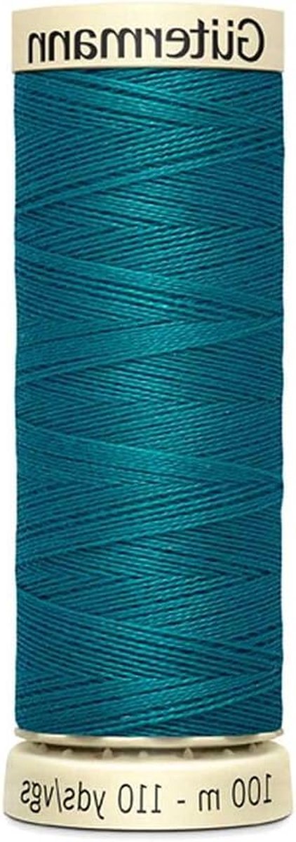 Naaiende draad - Garen spoel - Kleding repareren - Zijde eigenschappen - 100 meter - Blauwgroen