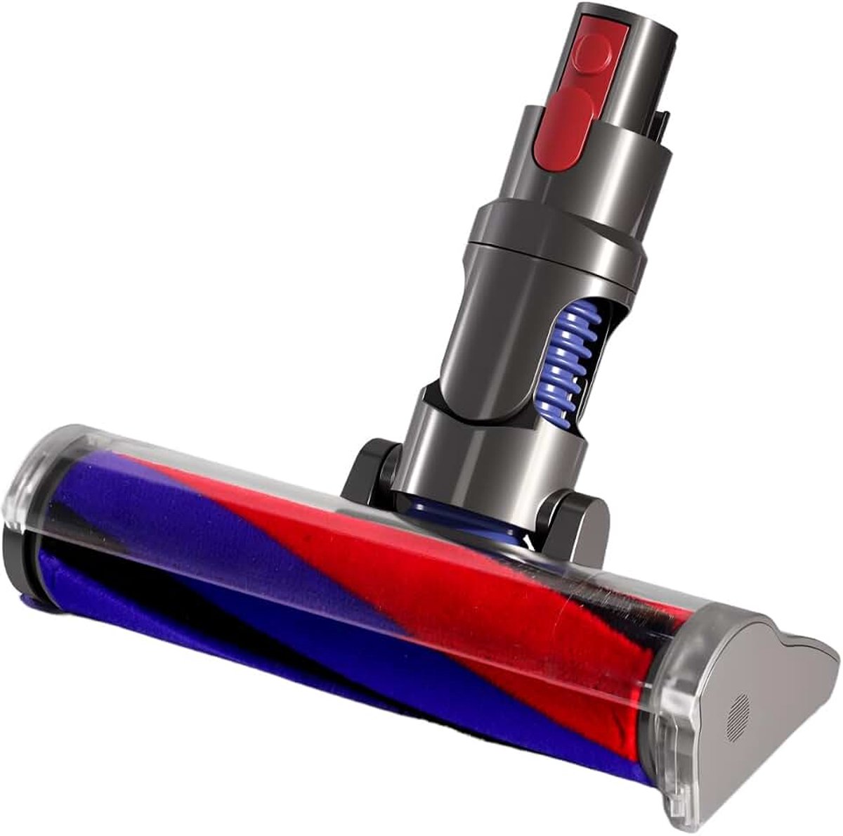 Borstel voor Dyson V7 V8 V10 V11 V15 Gen5, zachte roller borstelkop | Groen ledlicht, rolkop voor harde vloeren en planken