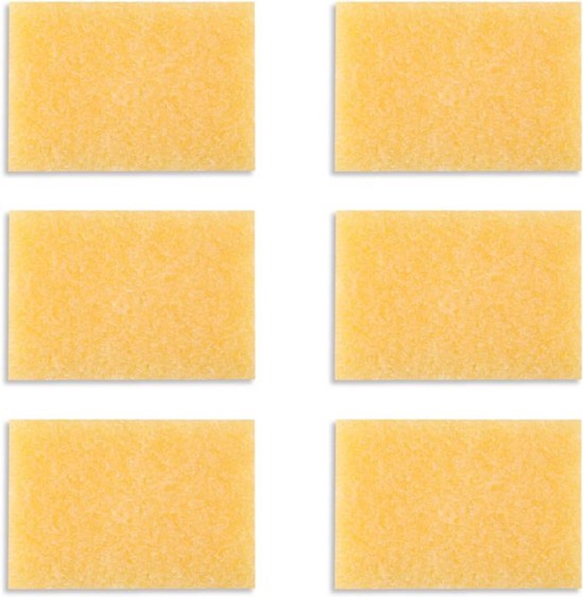 Gum voor rubbercement voor volwassenen - Ideaal voor het verwijderen van lijm en residuen van papier en plastic - Set van 6 stuks