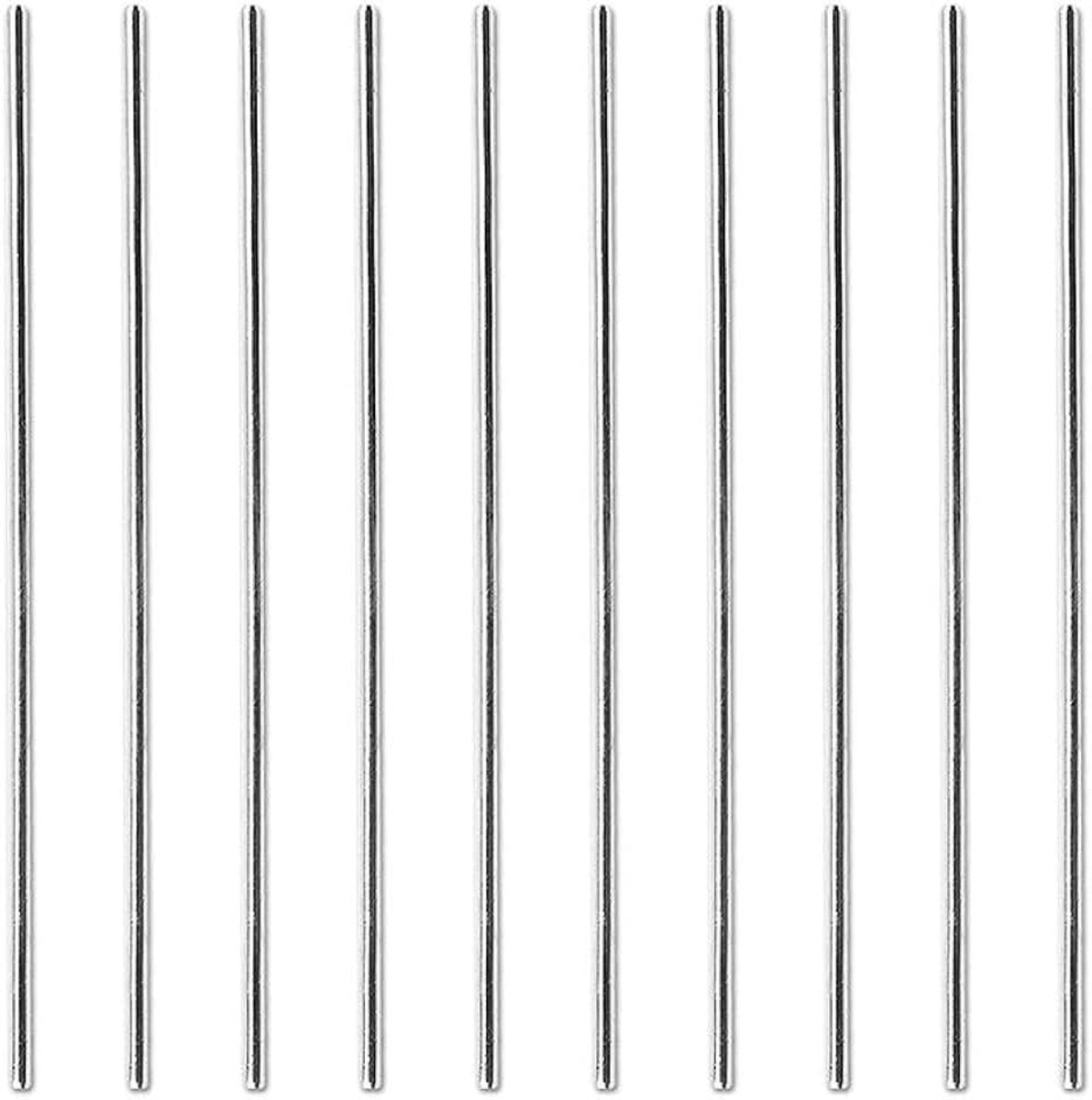 10 STKS 4mm HSS Stalen Draaibank Ronde Staaf Bar Cilindrische Pin DIY Craft Tool