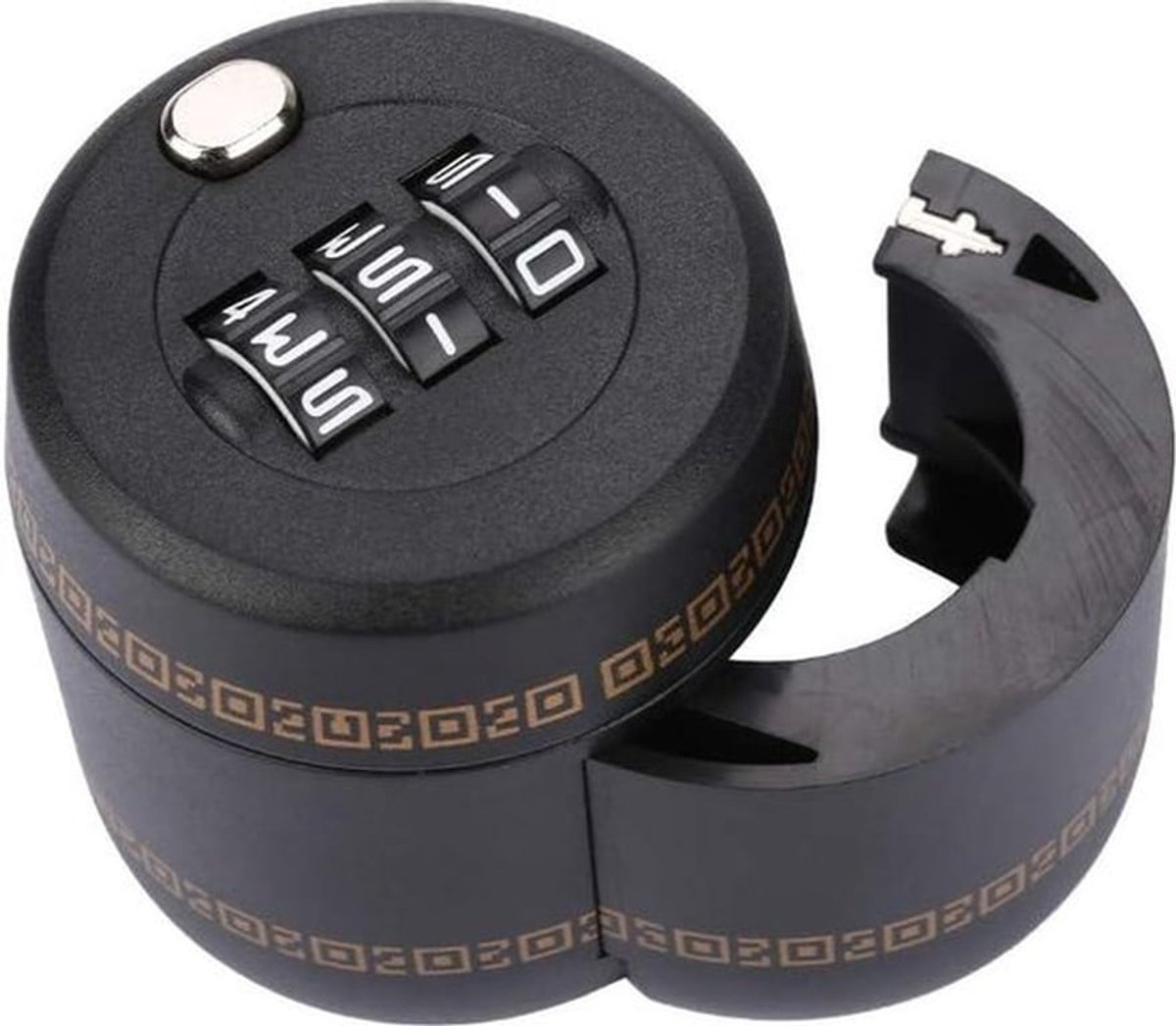 Wijnfles Zinklegering Combinatie Wijn Stopper - 3 Cijfer Fles Wachtwoord Code Lock - Bescherming Rode Wijn .