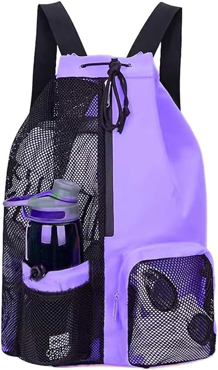 Zwemtas van gaasdoek met trekkoord,multifunctionele sportrugzak,Opvouwbare Oxford Turnzak,voor school, sportschool, sport, reizen, zwemmen