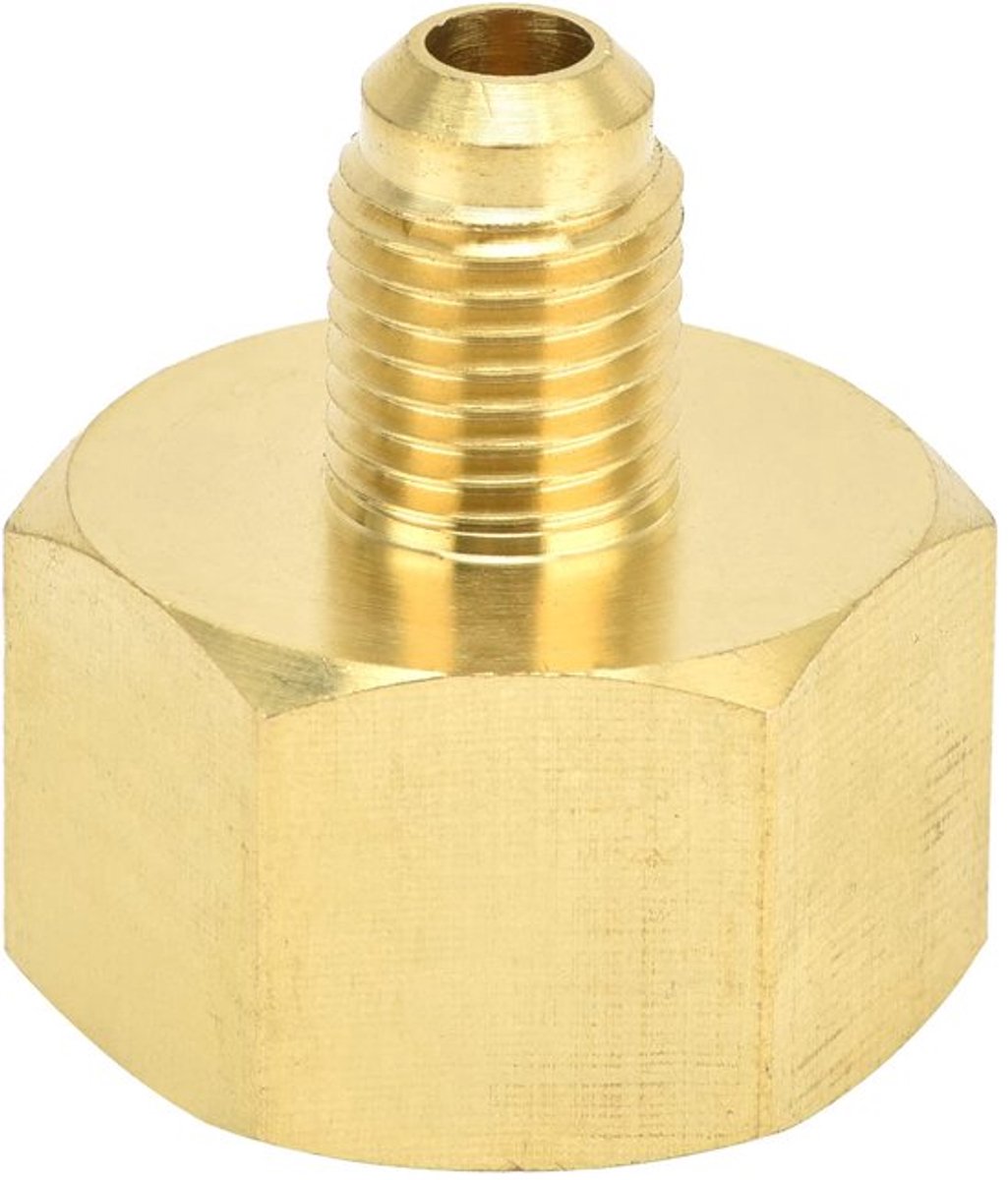 Messing Koelmiddeltank Adapter voor Airconditioning