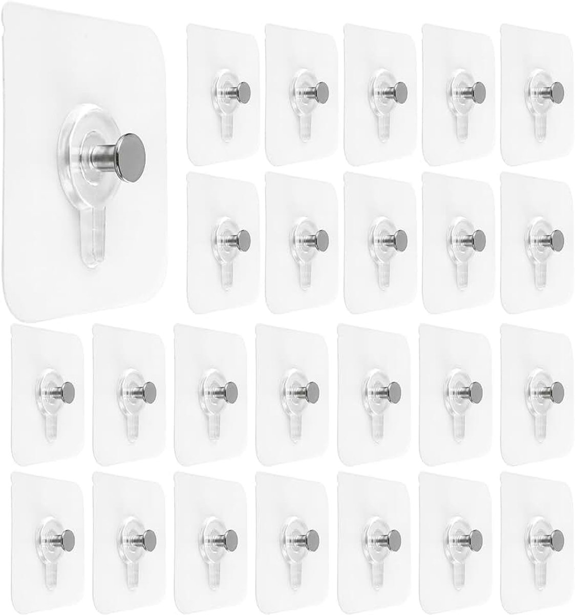 Zonder nagels, 30 stuks, om op te hangen zonder gaten, voor het ophangen van foto's zonder gaten, voor het ophangen van foto's zonder gaten, haken voor het ophangen van foto's