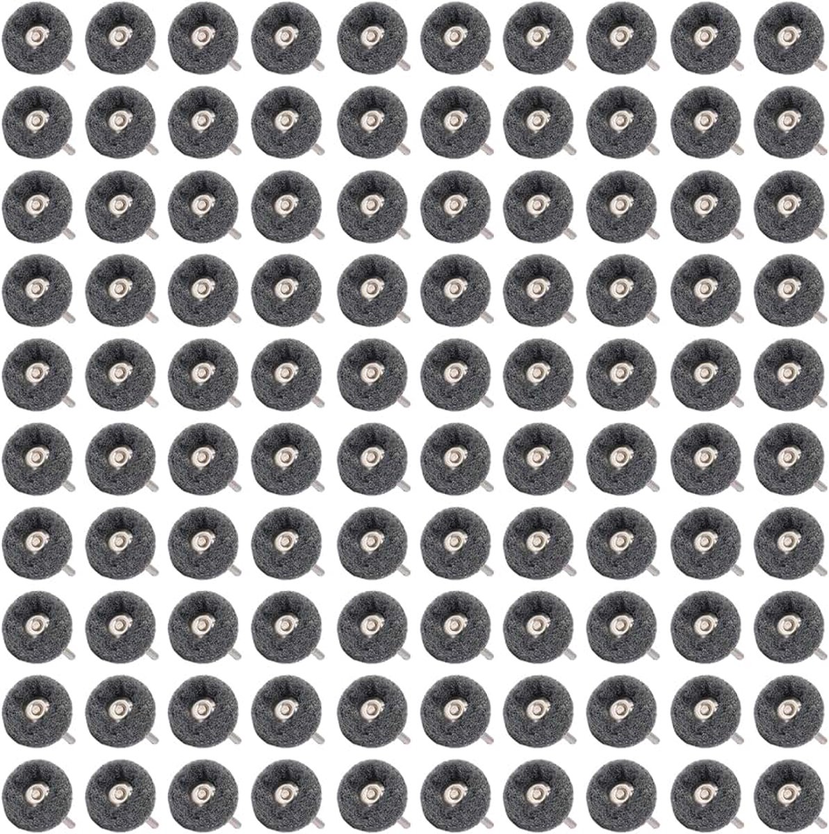 100 Stuks 25mm Slijpschijf Polijstschijf, Polijstschijven Korrel 600 Voor Dremel Rotatiegereedschap Voor Polijsten En Schuren Van Glas, Metaal En Hout