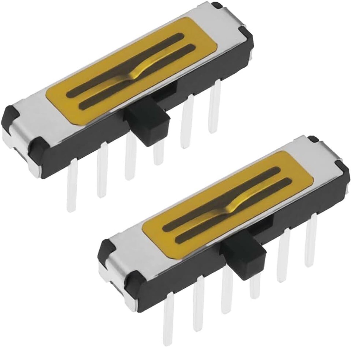 2 STKS Hoofdtelefoon Vervangende Schakelaar "Aan/Uit" Compatibel met Logitech G933 Gaming Headset G633 G935 G635 Schakelaar Aan/Knop Vervangende Onderdelen