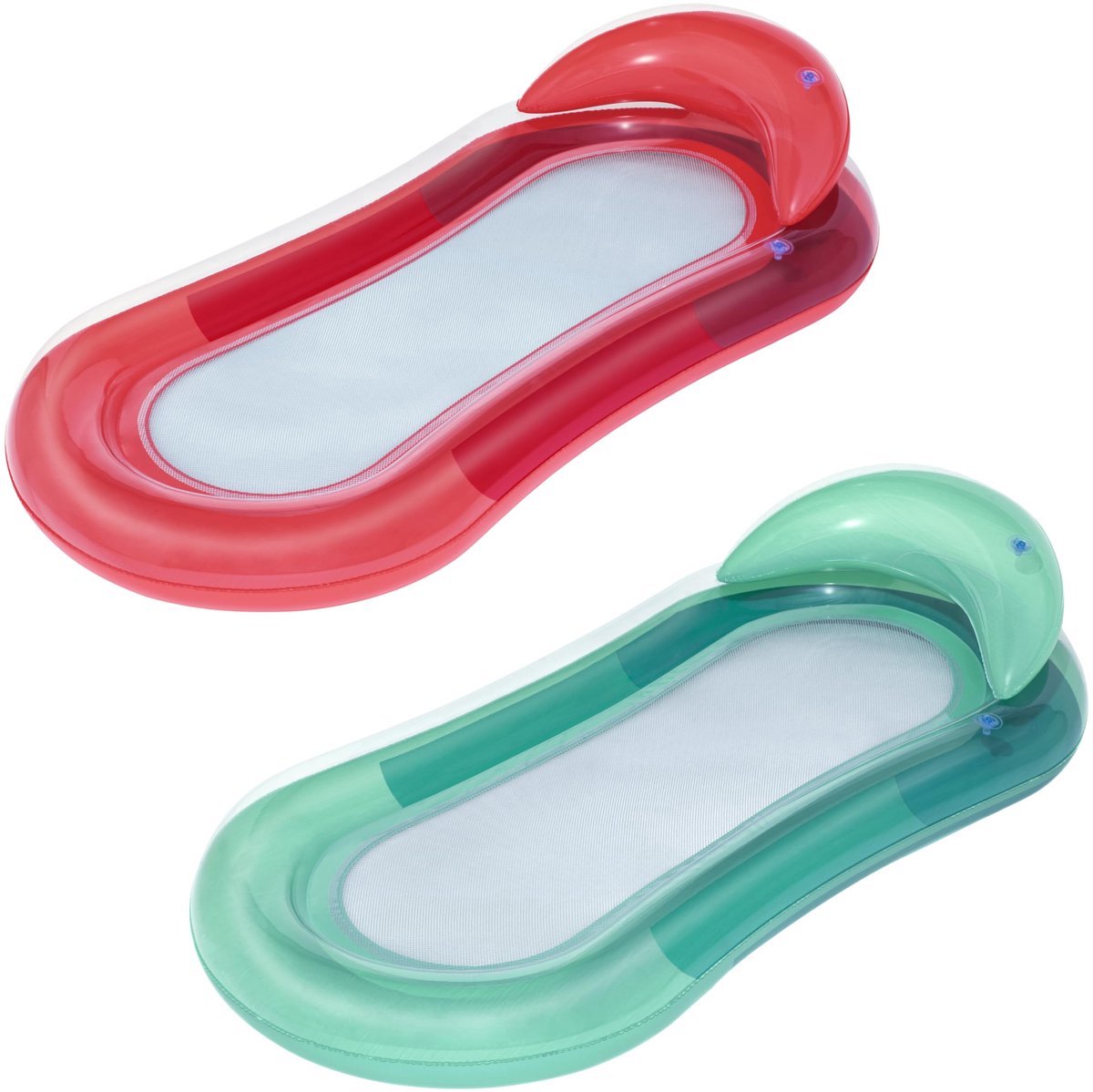 Casalora Waterhangmat - 2 Stuks - Luchtbed Zwembad - Waterspeelgoed - 160 x 84 cm