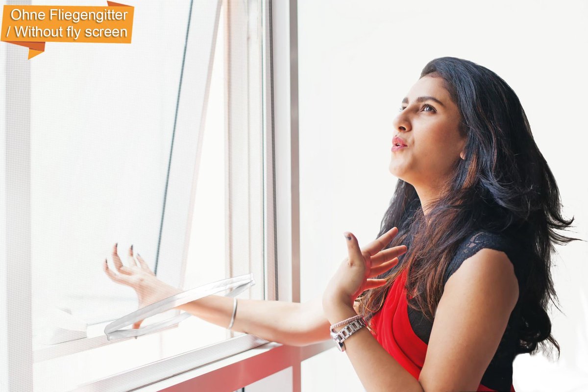 Ritssluiting voor vliegengaas - insectenbescherming - toegang voor dakramen - eenvoudig te installeren - SnelShoppen