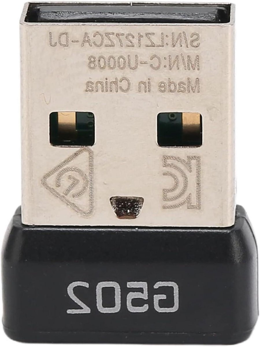 USB Ontvanger - Draadloze Signaalontvanger - Muis Verbinding - Specifiek Ontworpen - Klein Formaat - Zwart