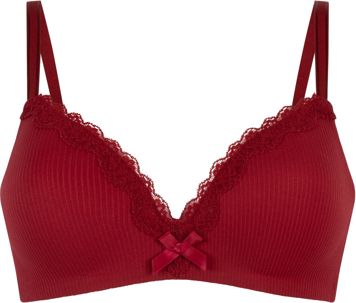 Hunkemöller Lola Padded Non-Wired Bra Rood