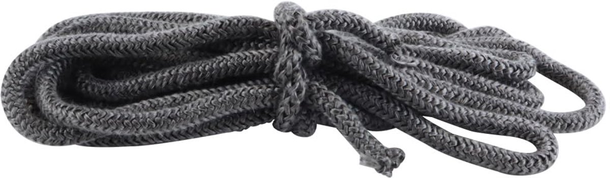 Ovenafdichtingskoord 6 mm x 4 m - glasvezel - voor open haard en kachel - optimale warmte-isolatie - SnelShoppen