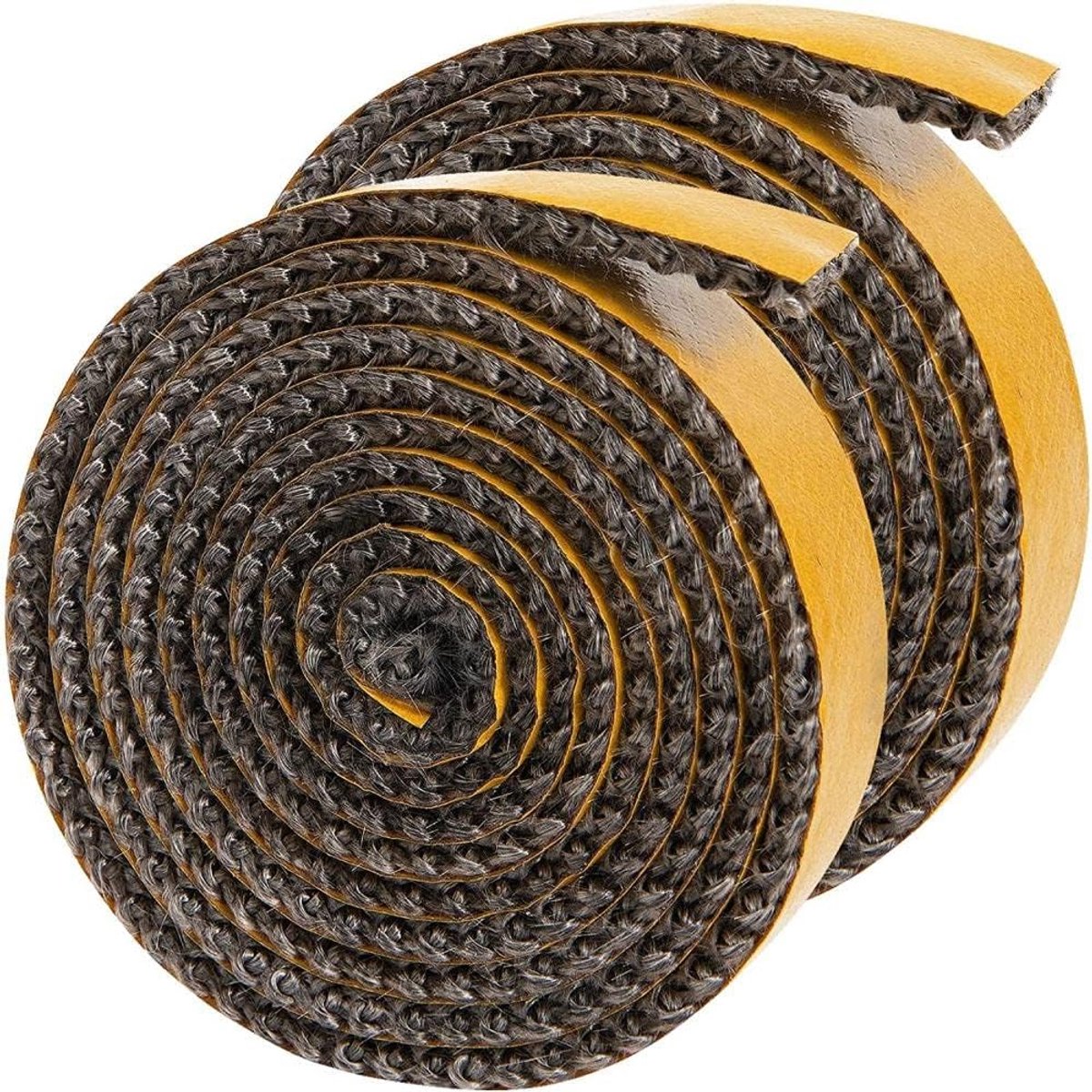Fire Rope voor houtkachel 2mm x 15mm - zelfklevend - hoogwaardige afdichting - voorkomt rooklekkage - SnelShoppen