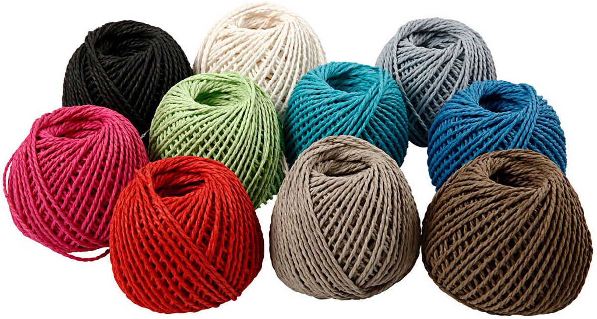 Papiergaren Kleur, 10x40m