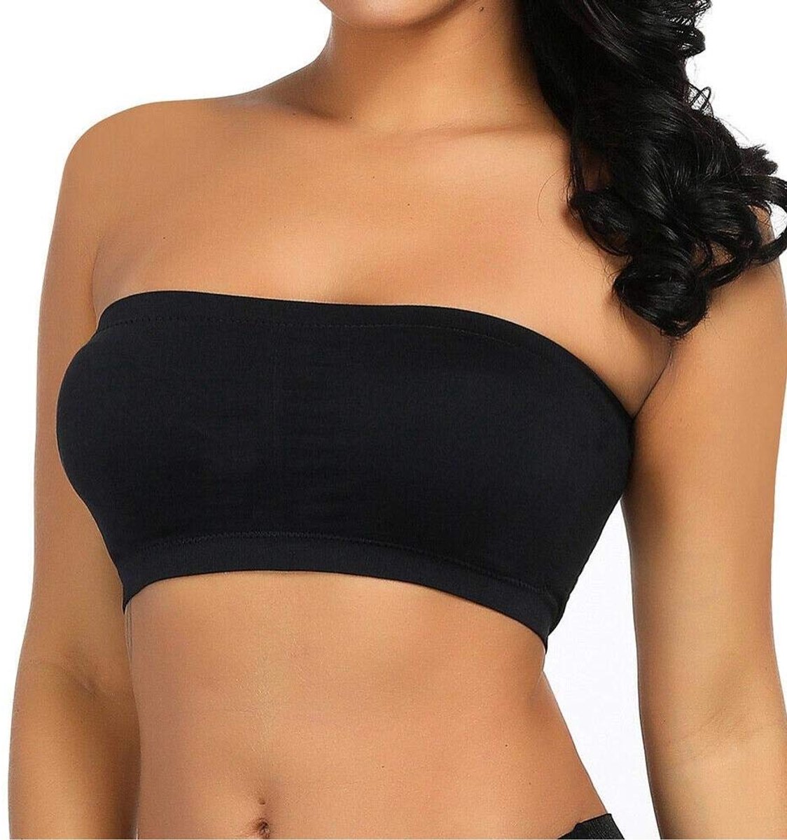 Bandeau-beha voor dames, zonder bandjes, zonder bandjes