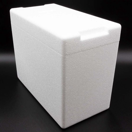 Isolatiebox - Koelbox Thermobox - Transport Bescherming - Goede Isolatie - 7 Liter - Wit — afbeelding 3