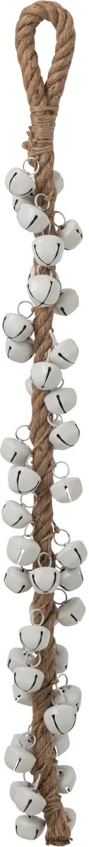 J-Line Hangende Tiny Bell - ijzer - wit
