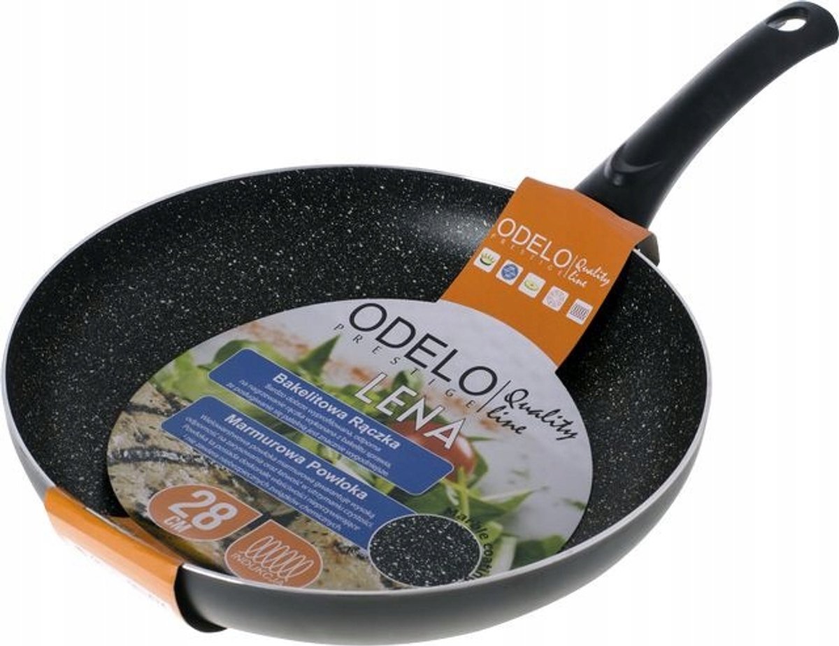 Odelo Lena Koekenpan 28 cm met Marmercoating - Geschikt voor Inductie
