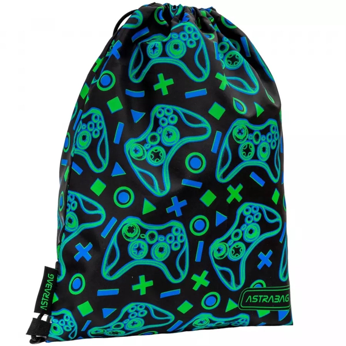 AstraBag Gymtas met Koord, Jongens, Game On Design, 40x33cm thumbnail 4