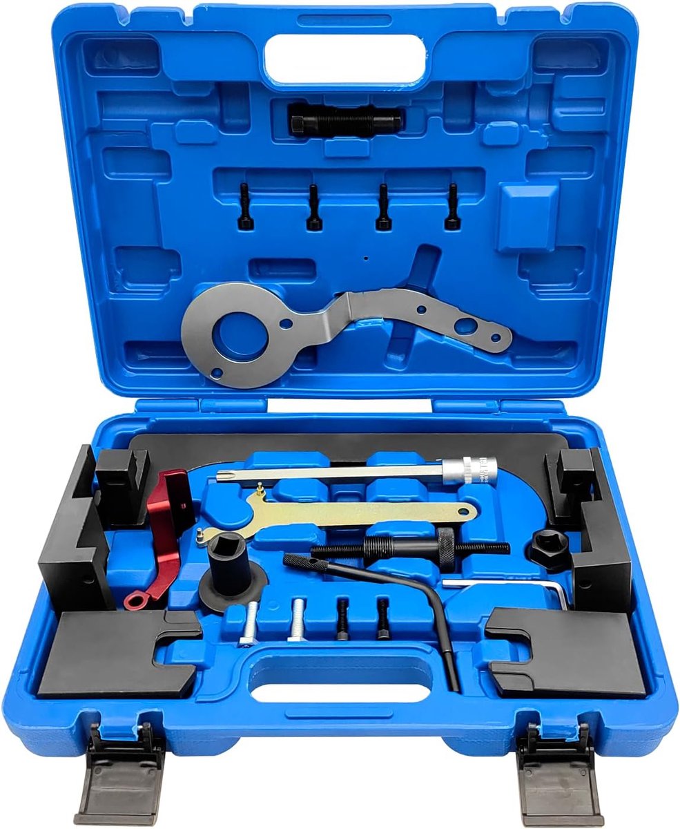 Motor Nokkenas Uitlijning Timing Tool Set Passend voor, Compatibel met BMW Mini B38 A15 A12 B48 A20 B58, Nokkenas Vergrendeling Timing Tool Kit