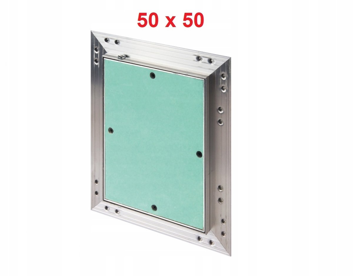 Inspectieluik 50x50cm - Aluminium & Gipsplaat