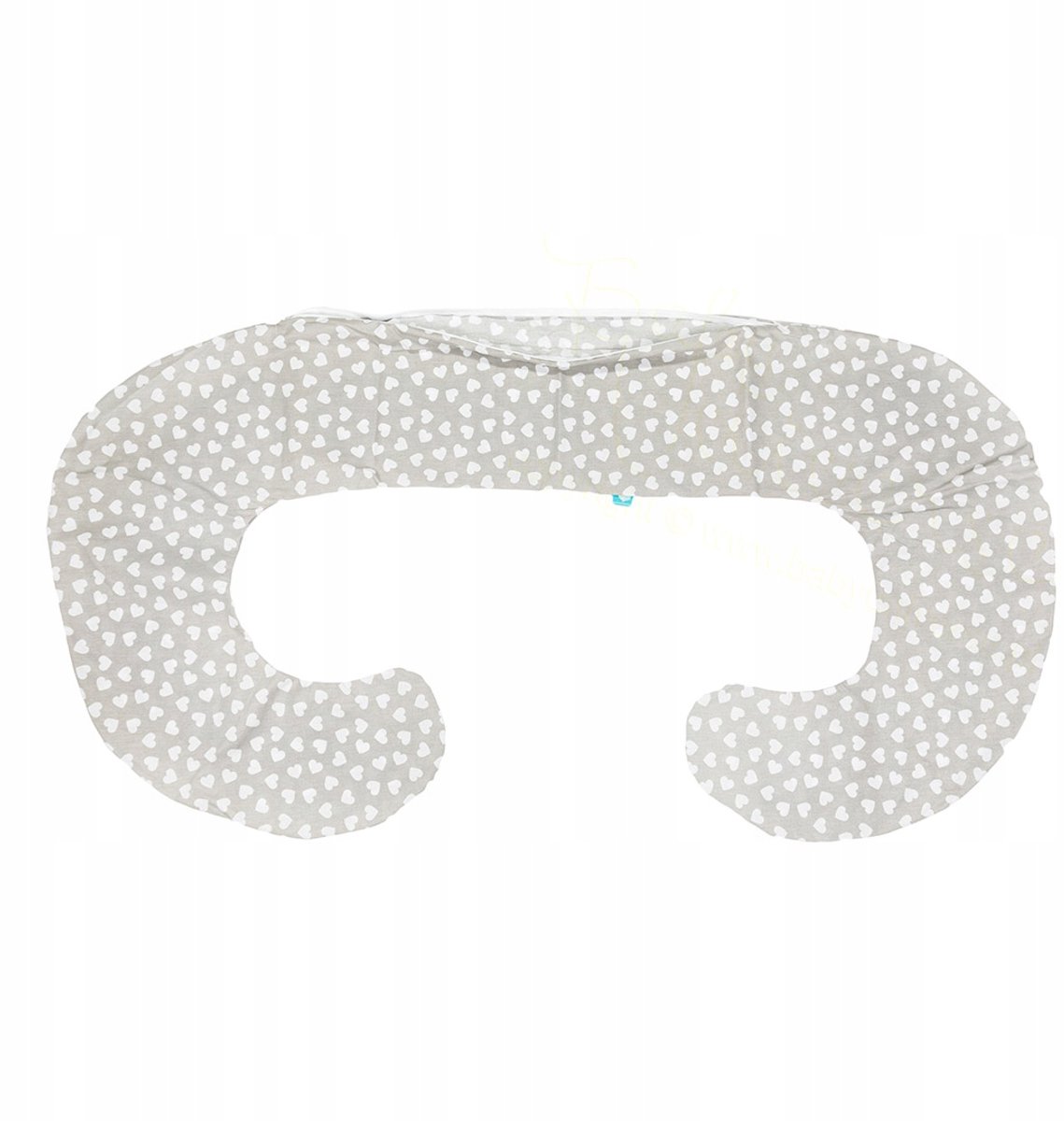 BabyUniverse Reservehoes voor gedwongen schapenkussen Type C - Grijze Hartjes