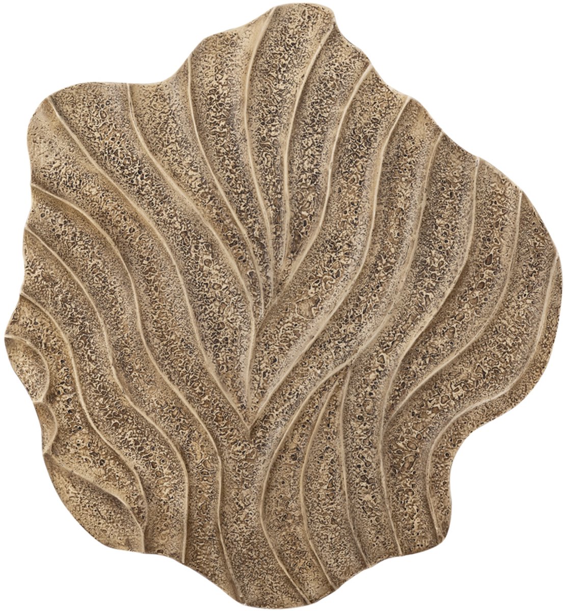 PTMD Abbie Beige MDF Wavy Organic Wall Panel S