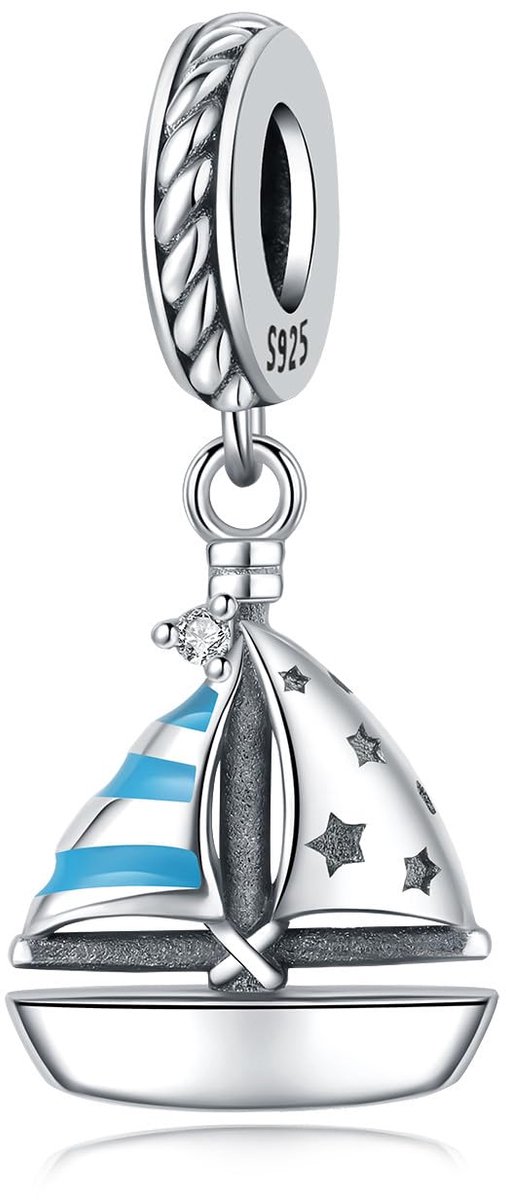 Bedelhanger voor dames, reishanger, 925 sterling zilver, hanger voor armband, sieraden, cadeau