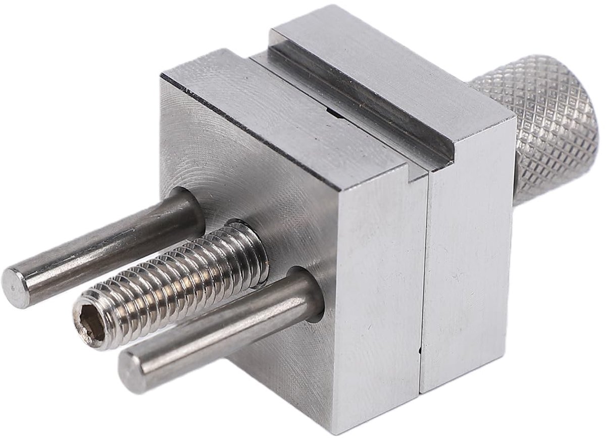 Bankschroef Mini Bankschroef Kleine Tafelblad Bankklem 304 Roestvrij Staal 20 Mm Opening Snelle Aanpassing Siliconen Basis voor Sieraden Ambacht Model Maken