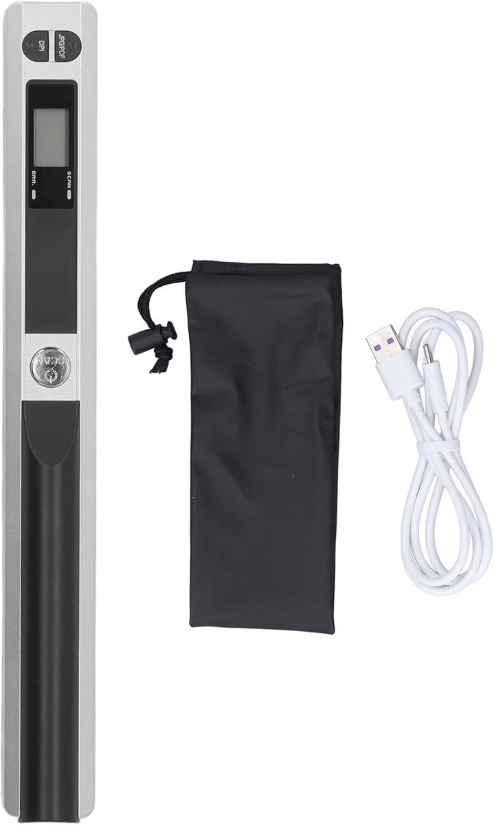 Draagbare scanner A4 900 DPI - Handheld documenten scanner - Snelle scan naar JPEG PDF - SnelShoppen