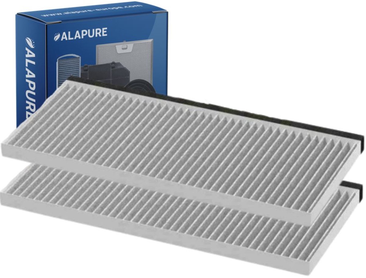 2x CleanAir Koolstoffilter voor Blaupunkt 17006837 / 11025805 / 5Z 51ITB1X4