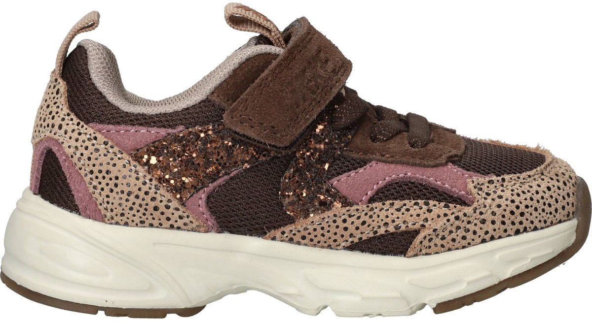 IK-KE Sneakers - Meisjes - Bruin - Maat:26