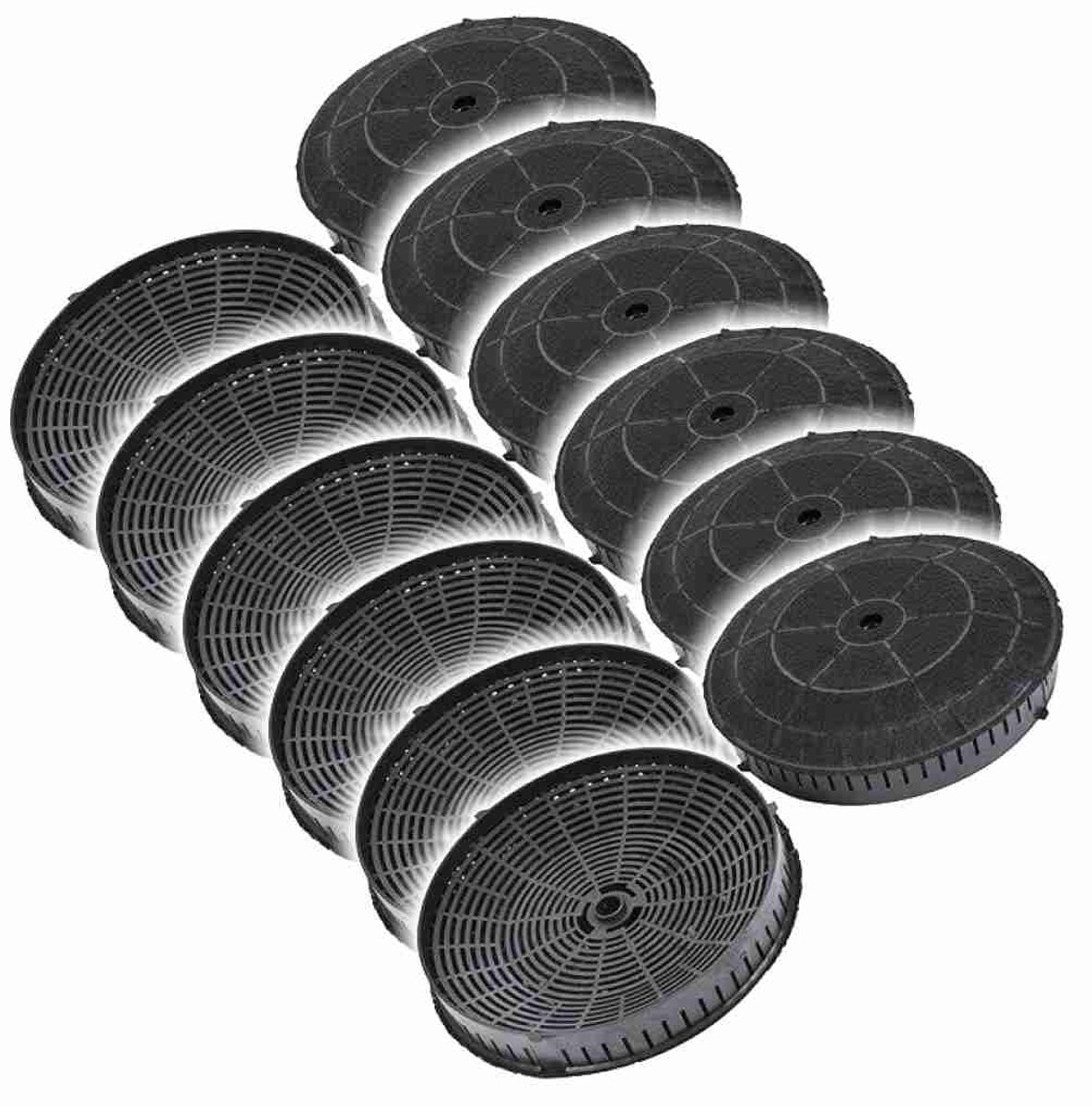 6x Bauknecht Koolstoffilter 482000009691 / AMC072 (2 St.)