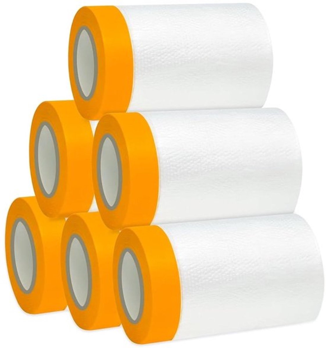 Zelfklevende schilderfolie voor bescherming van auto's en muren - 6 rollen, 55 cm x 20 m