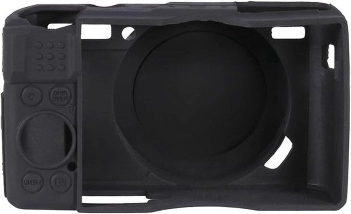 Cameratas van siliconen voor camera G7XII / G7X Mark II, beschermhoes, lichte kooi (zwart) - Bescherming - Accessoire - Compatibel met merk