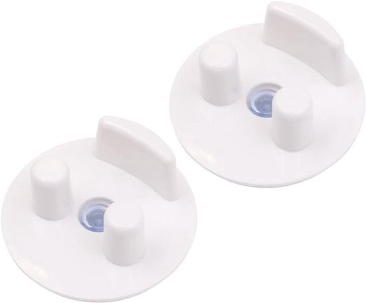 Spons Houder - Organizer - Keuken en Badkamer - Zelf Draining - Gootsteen - 2 STKS - Geschikt voor Sponzen - Wit - Model 2021 Zelfspons Organizer voor Keuken en Badkamer - Sponzen Niet Inbegrepen.