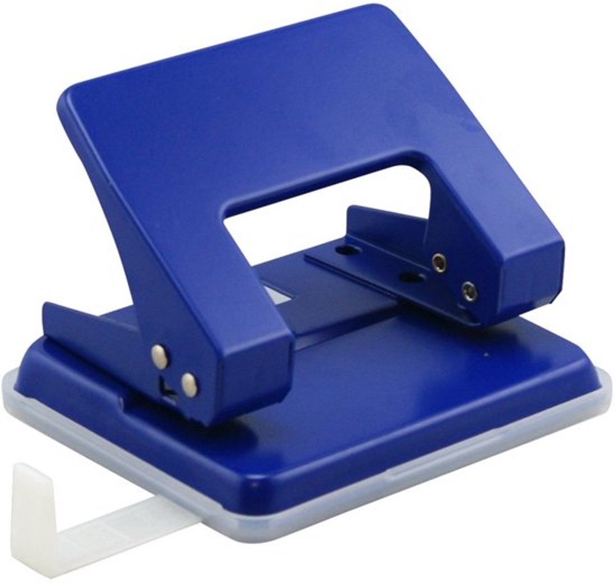 Metalen Perforator - 2-gaats - Duurzaam - 1 stuk - Zwart