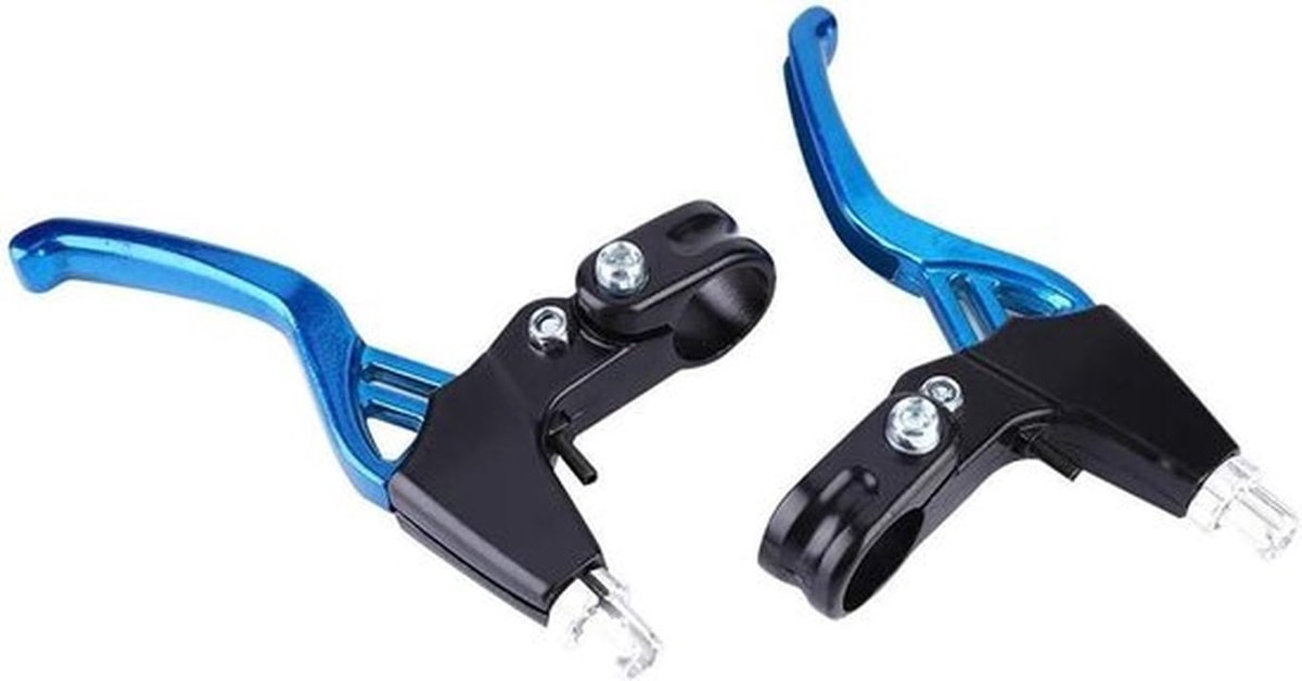 - Remhendel voor fiets - Aluminiumlegering - 1 paar - Mountainbike - Racefiets - Blauw - Geschikt voor - Kleur of model - Remhendel voor fiets, aluminiumlegering, 1 paar, voor mountainbike, racefiets, blauw.