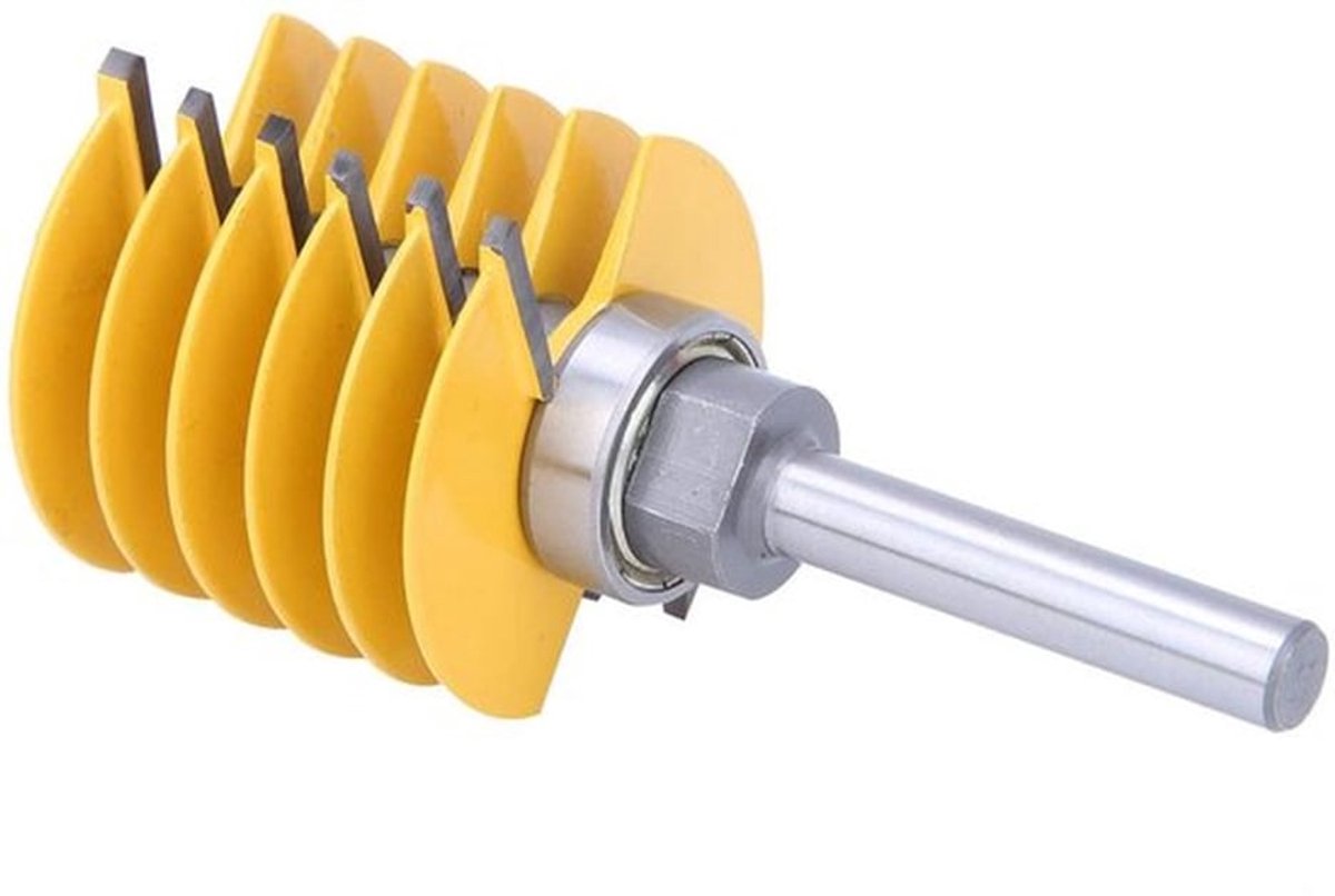 Vingerverbindingsfrees met 8 mm as, verstelbaar lager - freesbeitel voor houtbewerking
